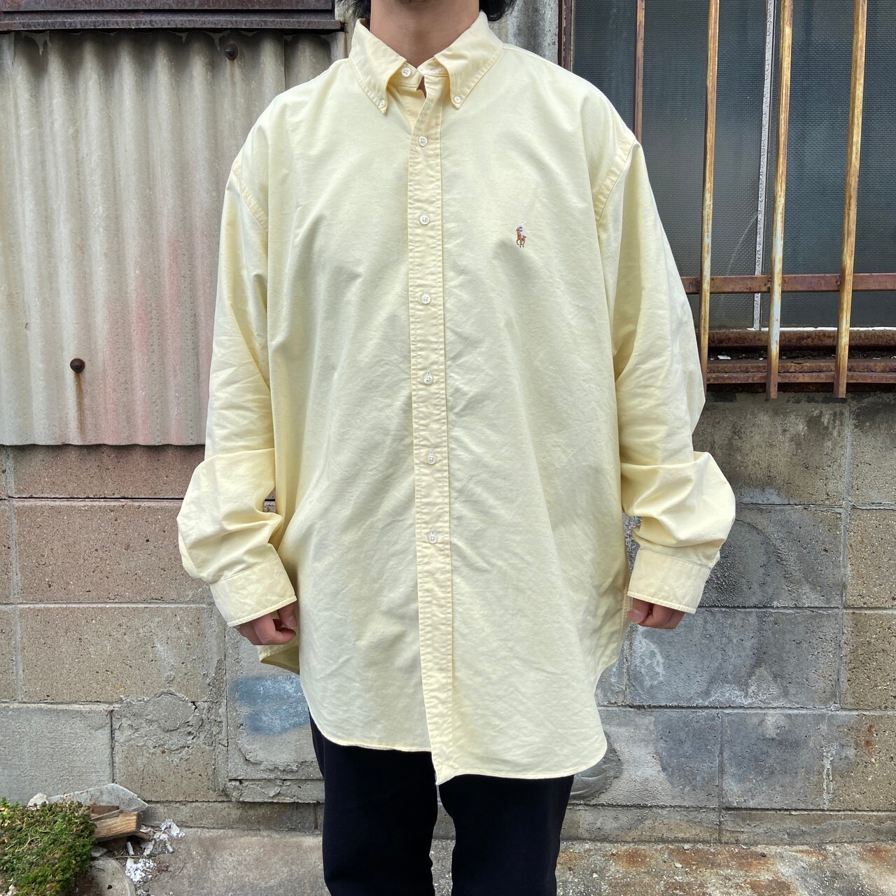 ビッグサイズ オールドラルフローレン CLASSIC FIT ボタンダウンシャツ 