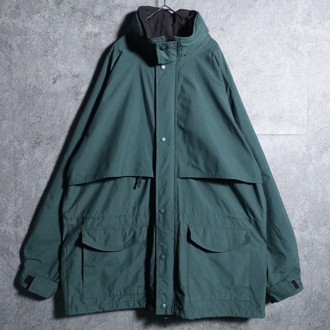 80s Eddie Bauer GORE-TEX Green Packable Nylon Jacket