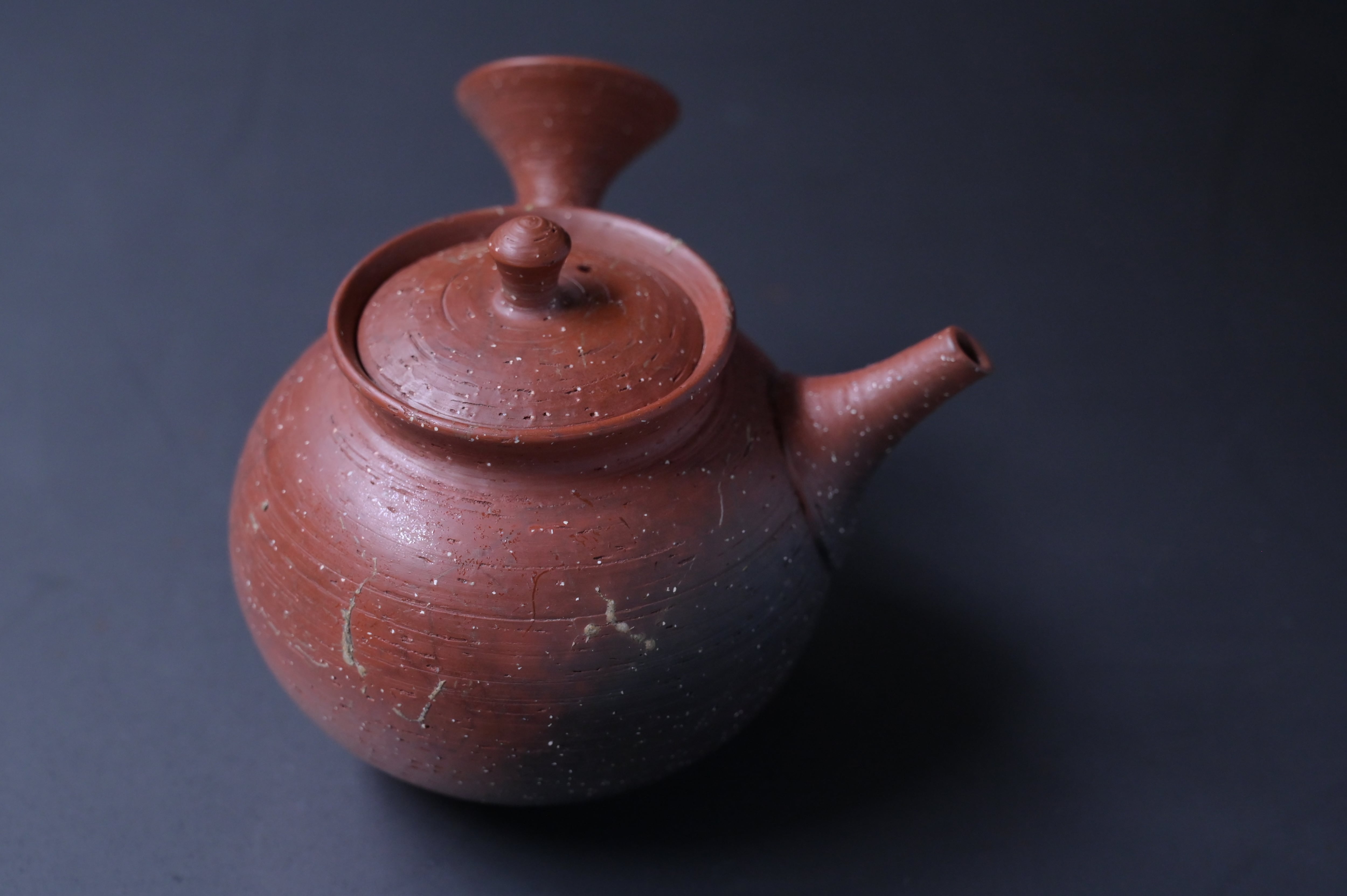 村越風月＊常滑焼＊朱泥茶注＊陶芸品＊急須 村越風月 急須 村越風月＊常滑焼＊朱泥茶注＊陶芸品