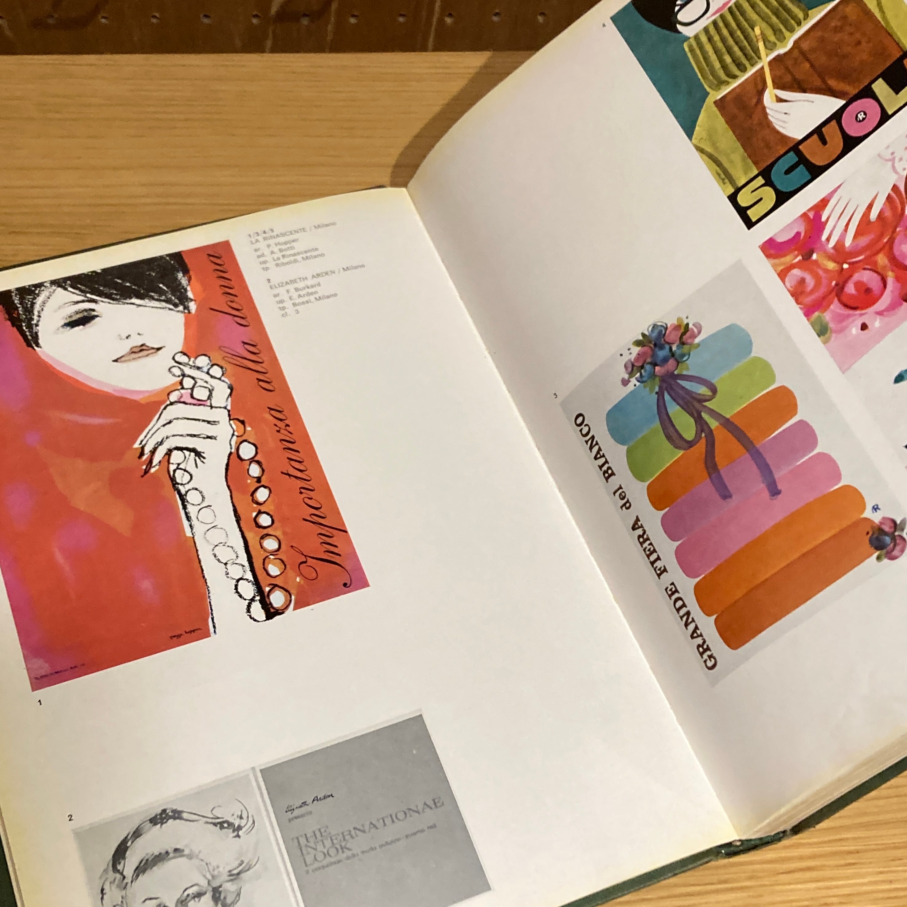 Pubbliciata Italy 80 〜 81 イタリア　広告デザイン年鑑 古書古本Totodo：Pubblicita in Italia 1958-1969 各号（Editrice L