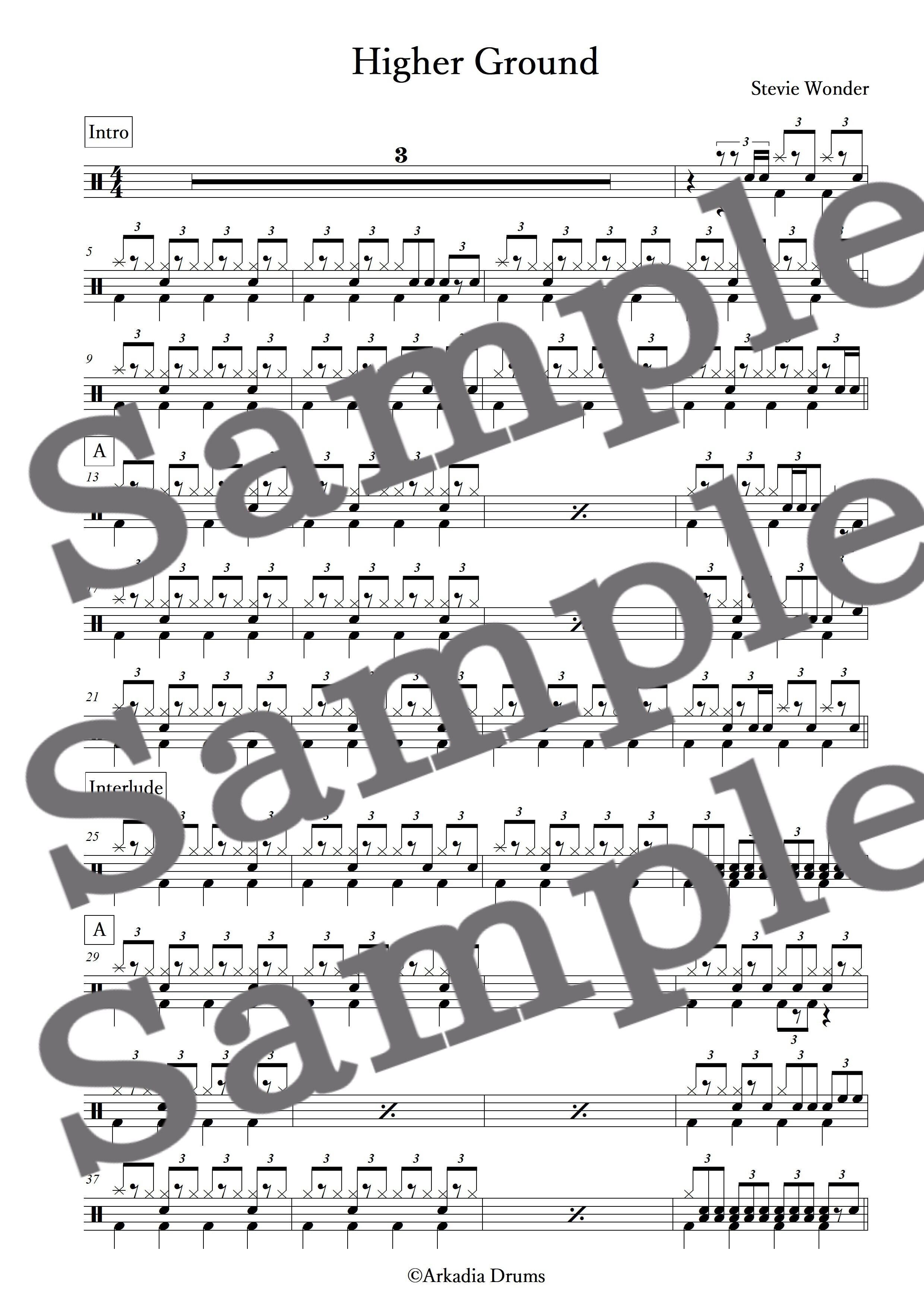 Higher Ground(Stevie Wonder)