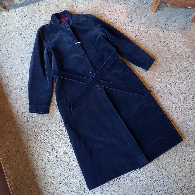 カナダ製 ベロア デザインコート used [212048]
