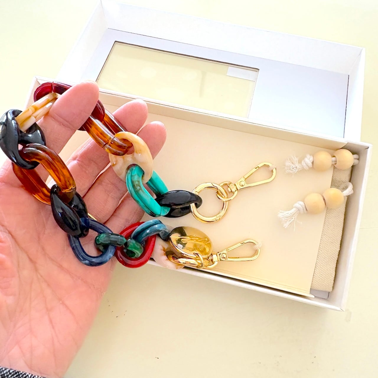 AMBRE MULTICOLORE アンブル・マルチカラー】40cm ラコック