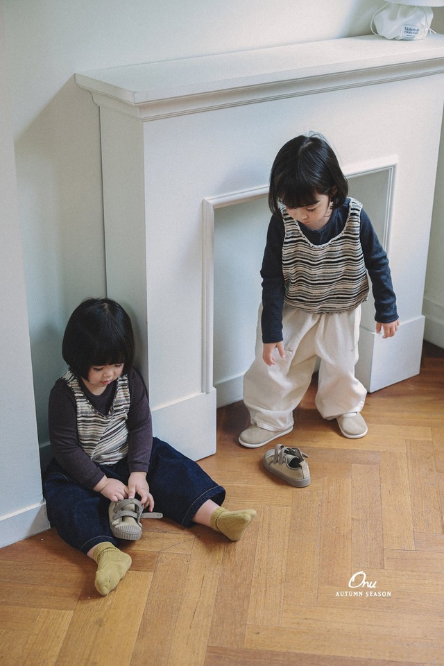 【即納】knit vest