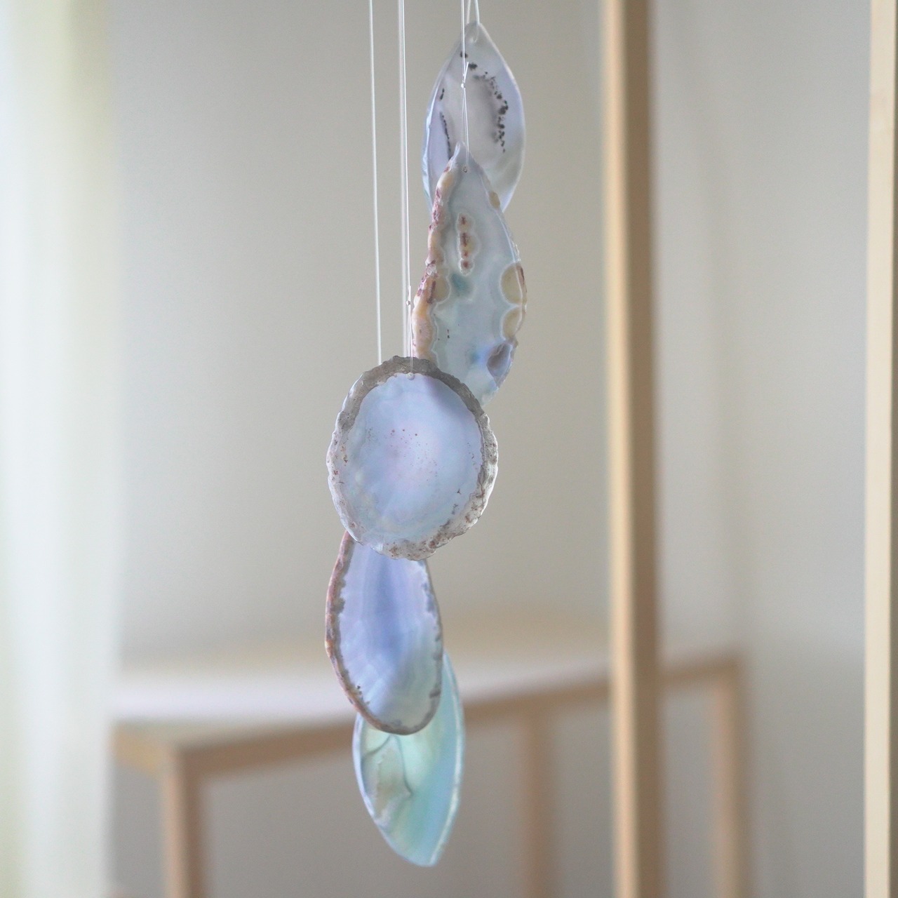 Marine Snow - アゲートヒーリングチャイム / Agate Sun Catcher Wind Chime 589