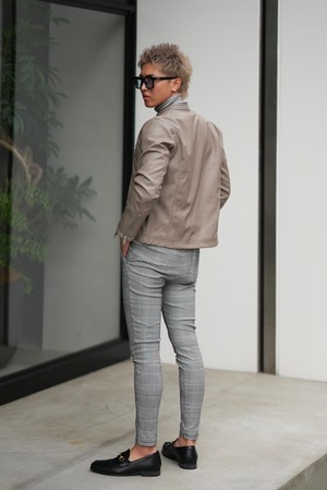 LUXURY RAZOR JACKET BEIGE 【BEL-M-005】