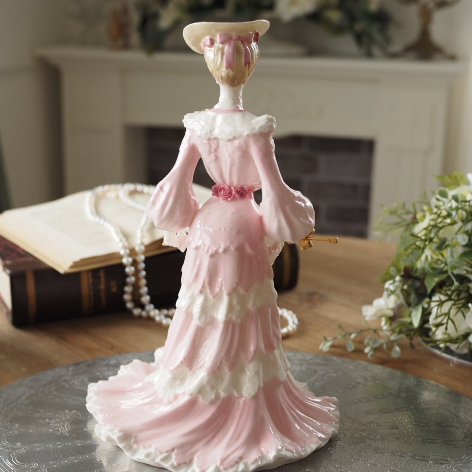 希少 英国コールポートフィギュリン LADY CAROLINE F9 | antique