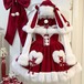 ゆめかわ♡うさ耳ケープ付きセットアップ　set113
