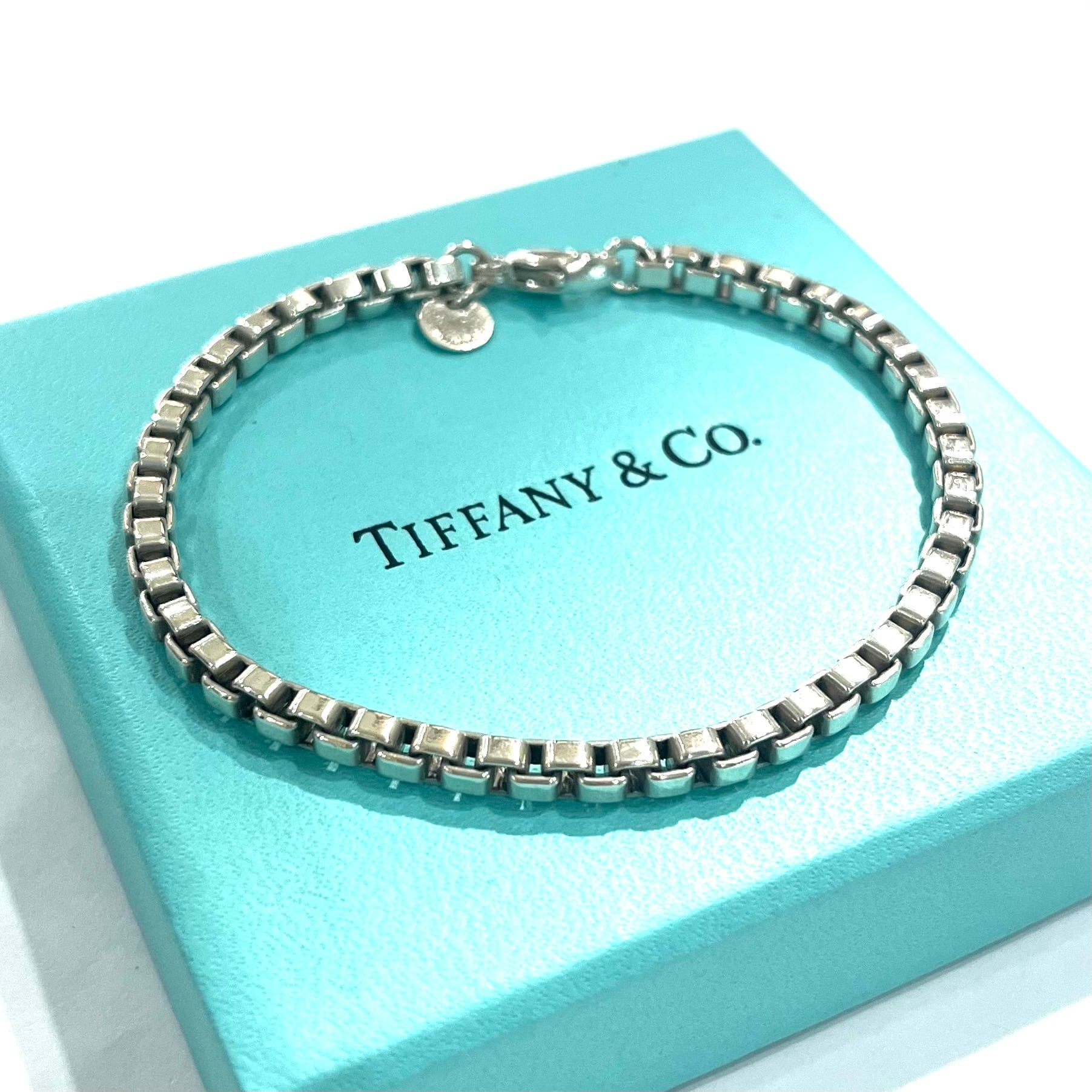 名品【TIFFANY&CO. 】ティファニー名作ベネチアンチェーン