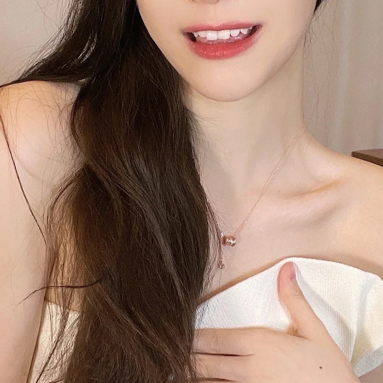 おしゃれ ペンダント 高級感 キラキラ スター ネックレス - 4