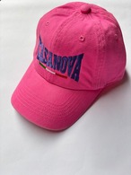 【キャップ】ピンク×パープルロゴ