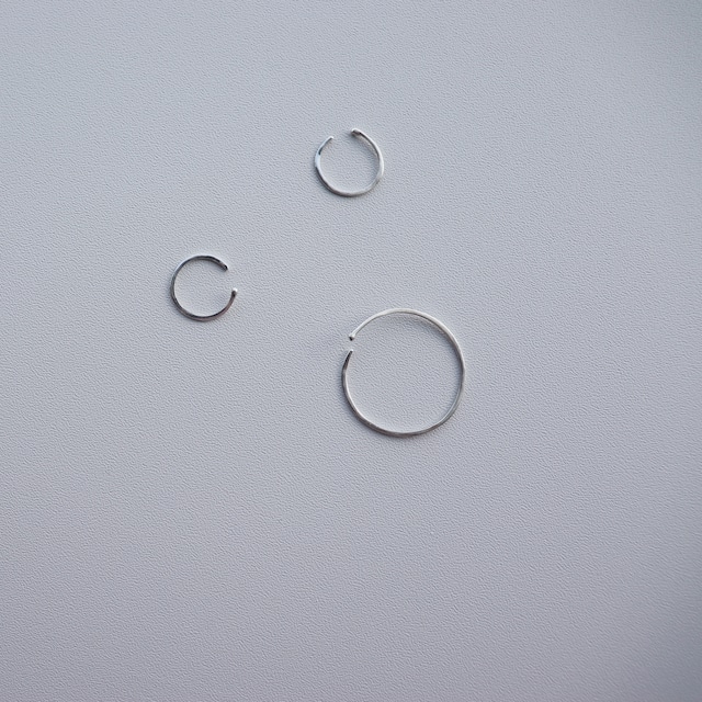 Hoop ear cuff/pierce (M/片耳)