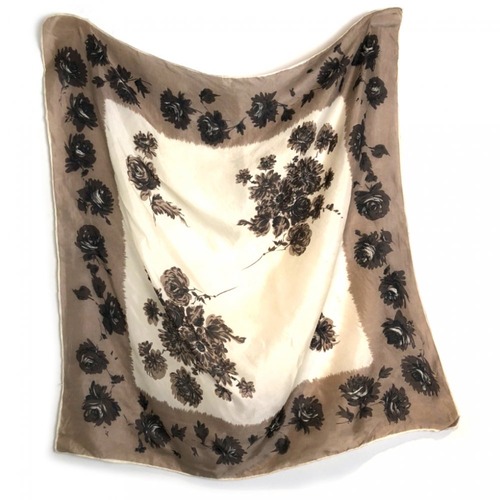 Vintage Silk Scarf [1960s] Vintage All Silk Scarf