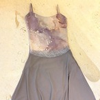 レース Aライン ミドル丈スカート  L1197