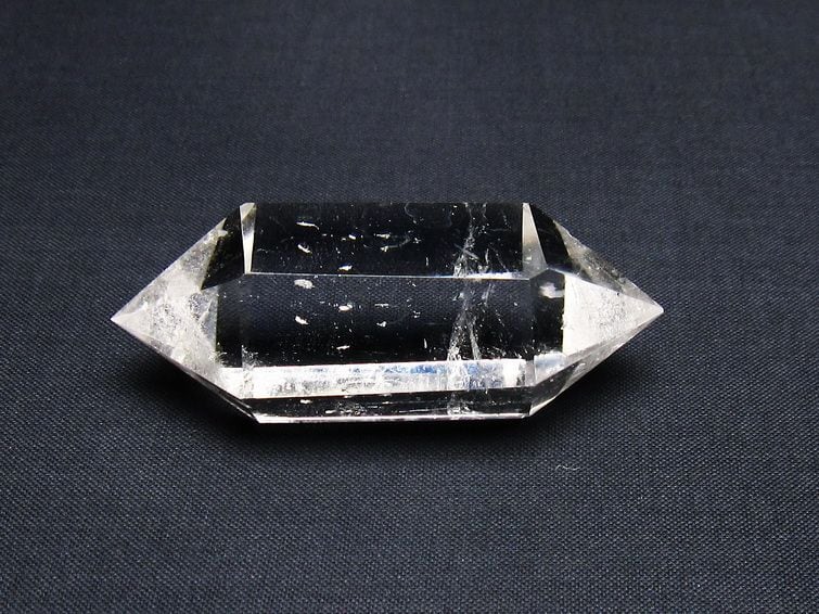 水晶 六角柱 ダブルポイント 一点物 142-8679 | 天然石