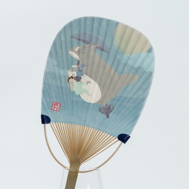 となりのトトロ　小判竹うちわ　月夜の散歩（8331）