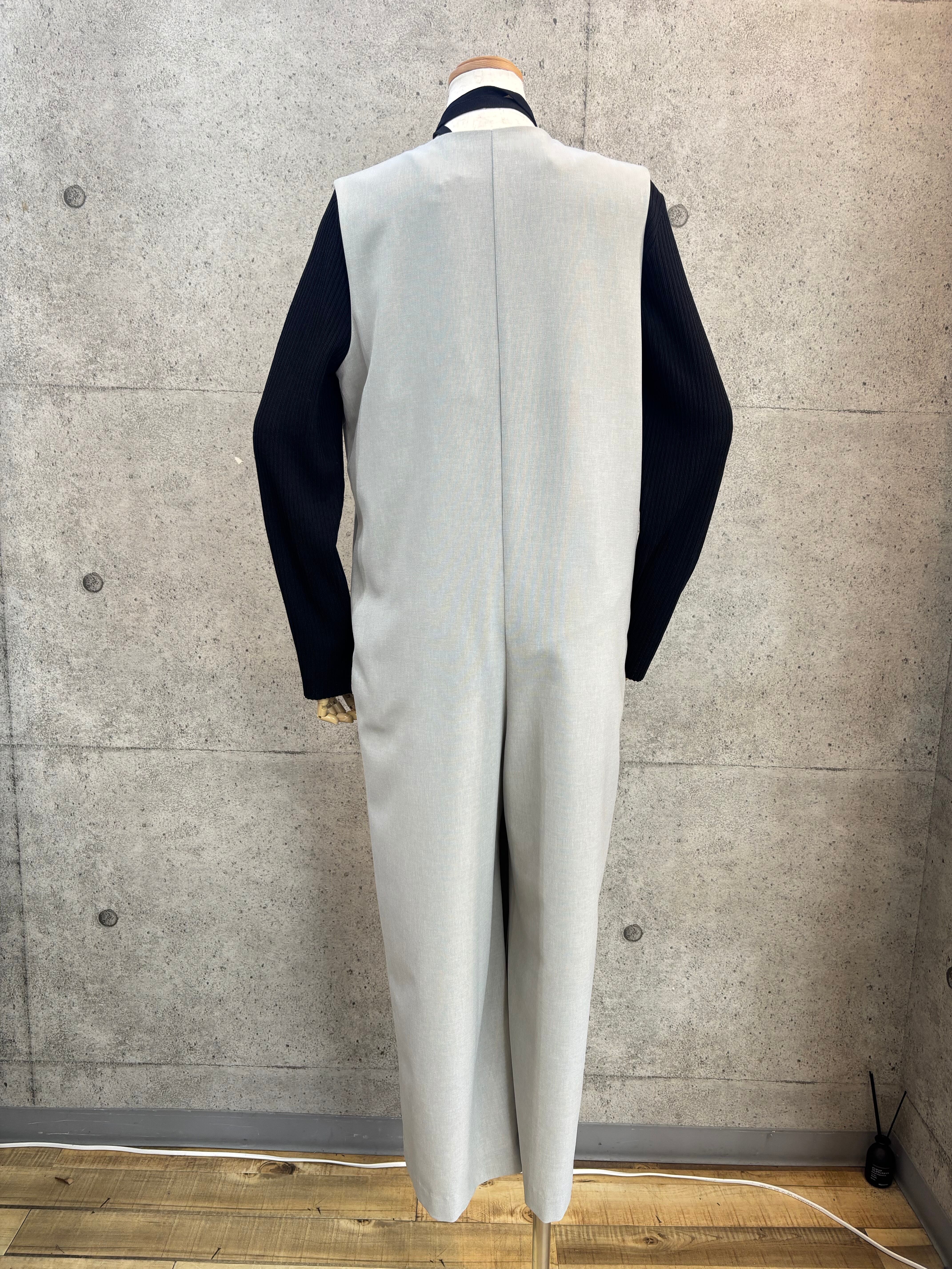 送料無料】CLOCHE(クロッシェ) ダブルボタンラップサロペット 手洗い