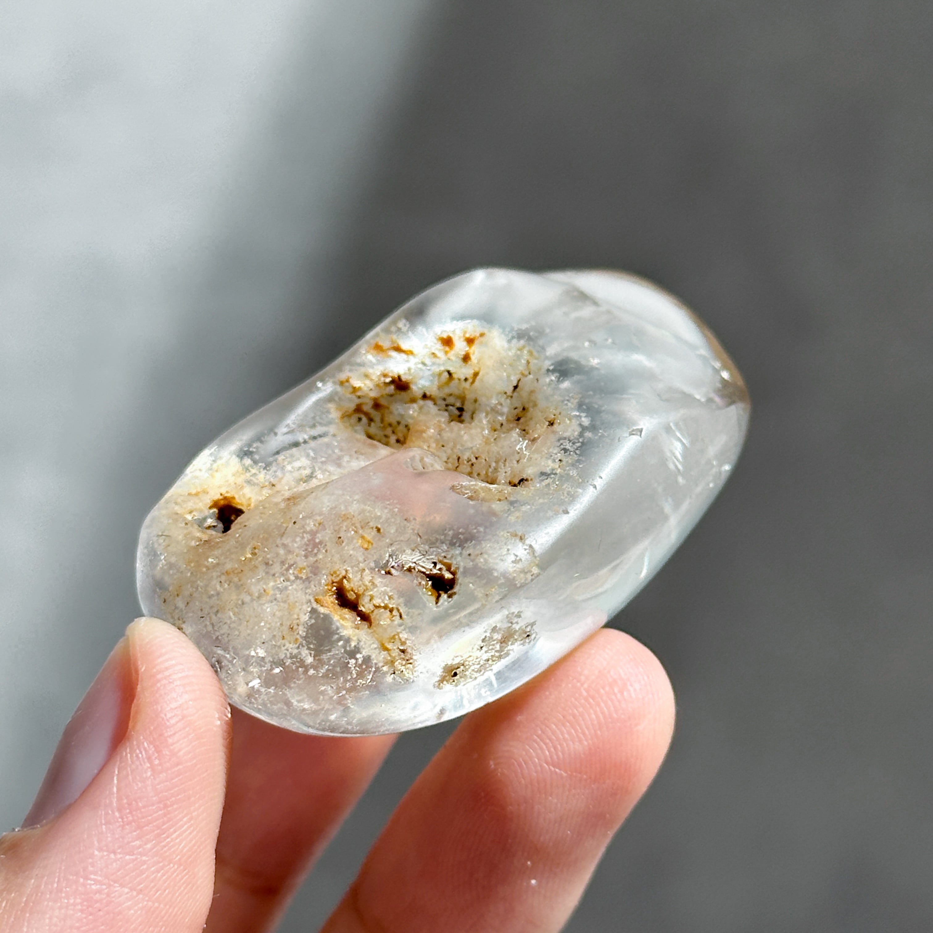 ミナスジェライス産ガーデンクォーツ レンズ32◇ Garden Quartz