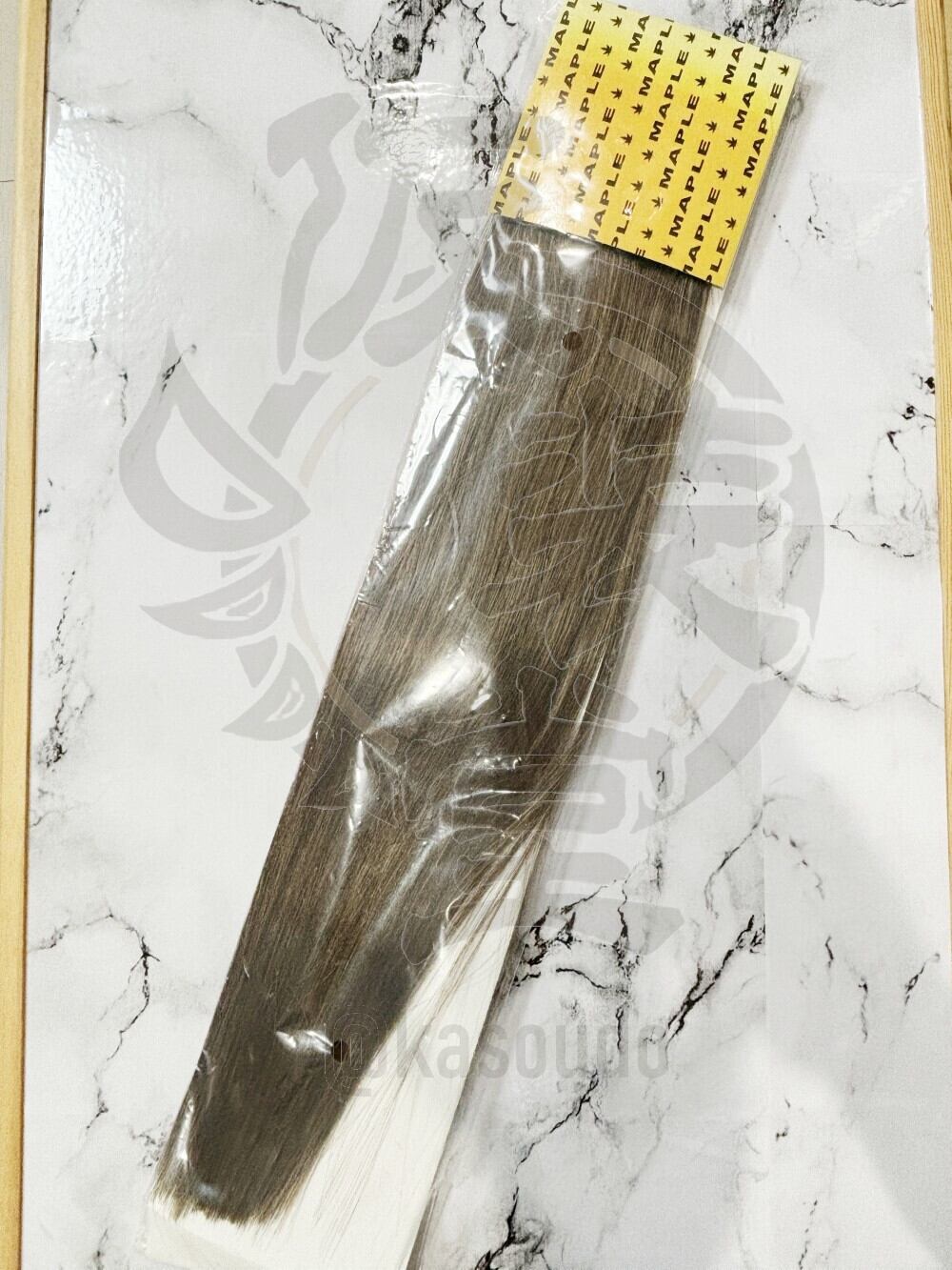 【未使用】MAPLE 毛束 ダークブラウンとオレンジブラウンのミックス