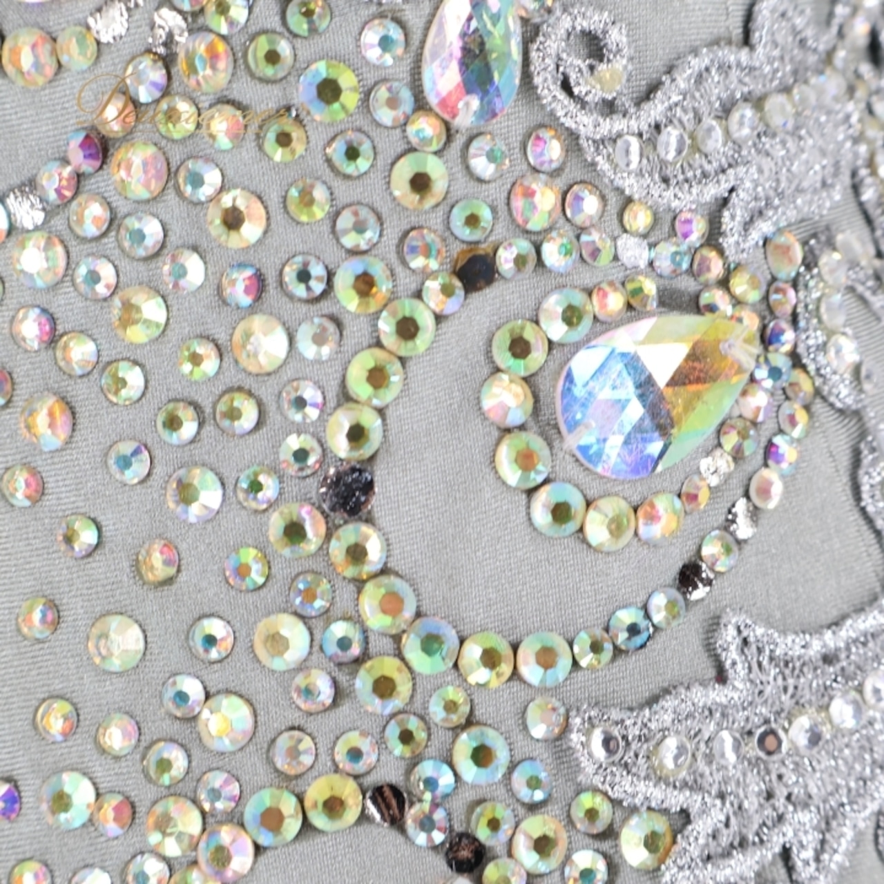 社交ダンス 衣装 スタンダード ドレス ワンピース スタンダードドレス グレー 日本製 灰色 上品 高級感 デモ 競技 ダンス パーティ 発表会 灰色 グレイ系 ピンク系 おしゃれ シンプル エレガント スカート 女性用 フォーマル パフォーマンス用 競技用 社交ダンス衣装