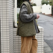 hunting quilting vest khaki