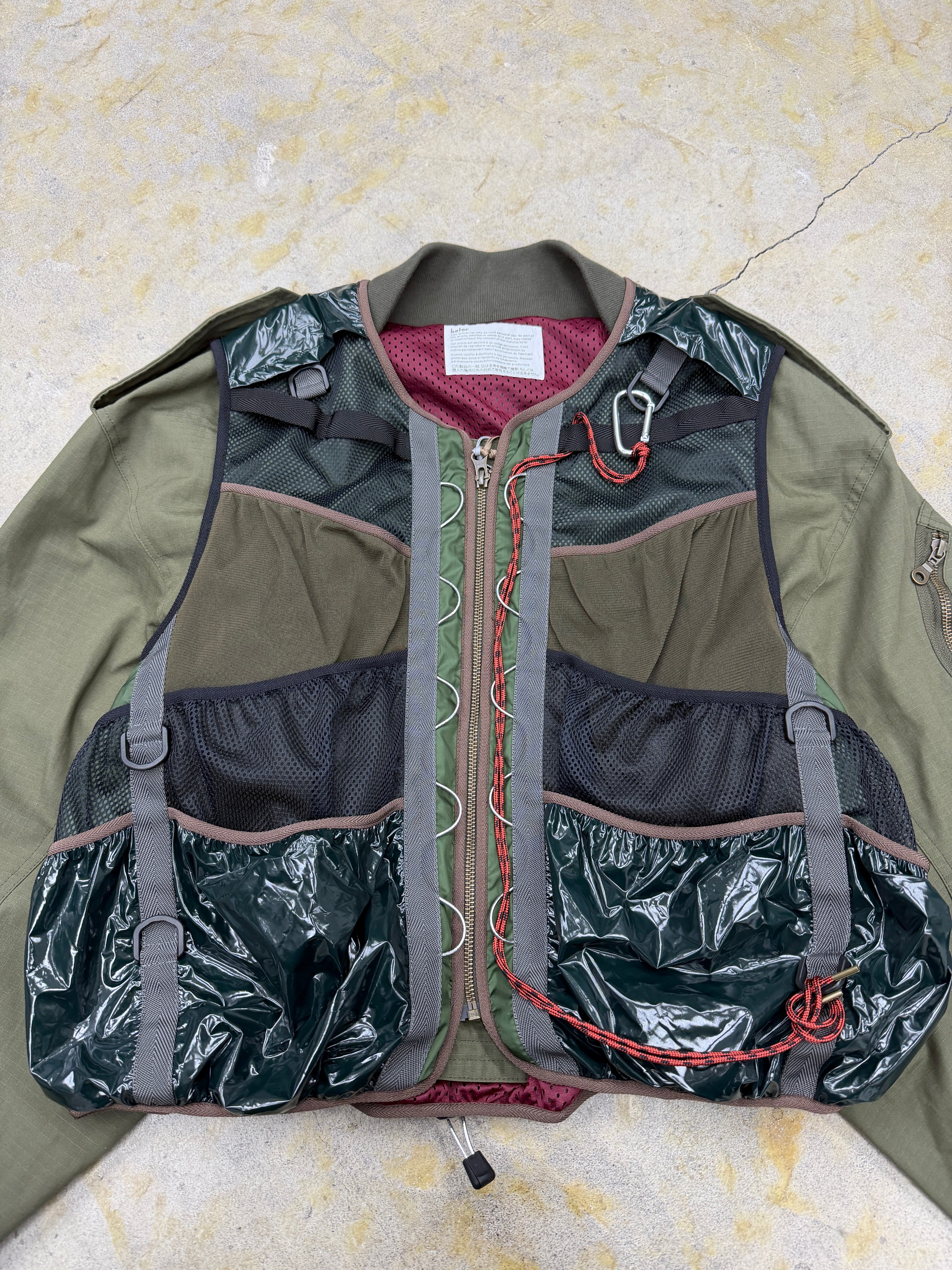 kolor | 26SCM-G06111 | GREEN | HOWDAY