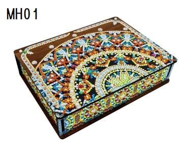 jewelry-box おしゃれで可愛い宝石箱MH01~09　ダイヤモンドアート