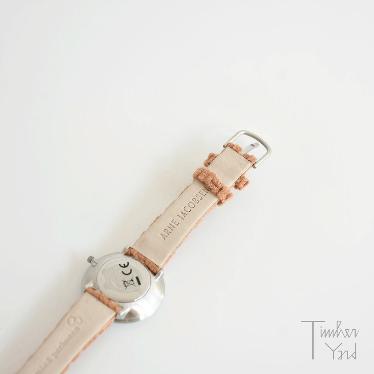 ミナ ペルホネンコラボ Watch｜Φ34［ブラウン］ | TIMBER YARD（ティンバーヤード）｜北欧家具・北欧インテリアの通販サイト
