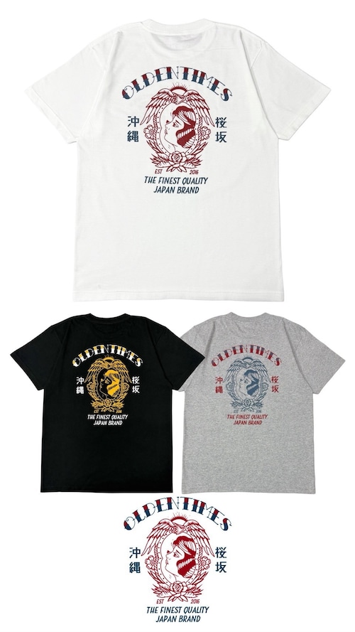 【復刻/3色展開】CLASSIC EAGLE&LADY S/S TEE