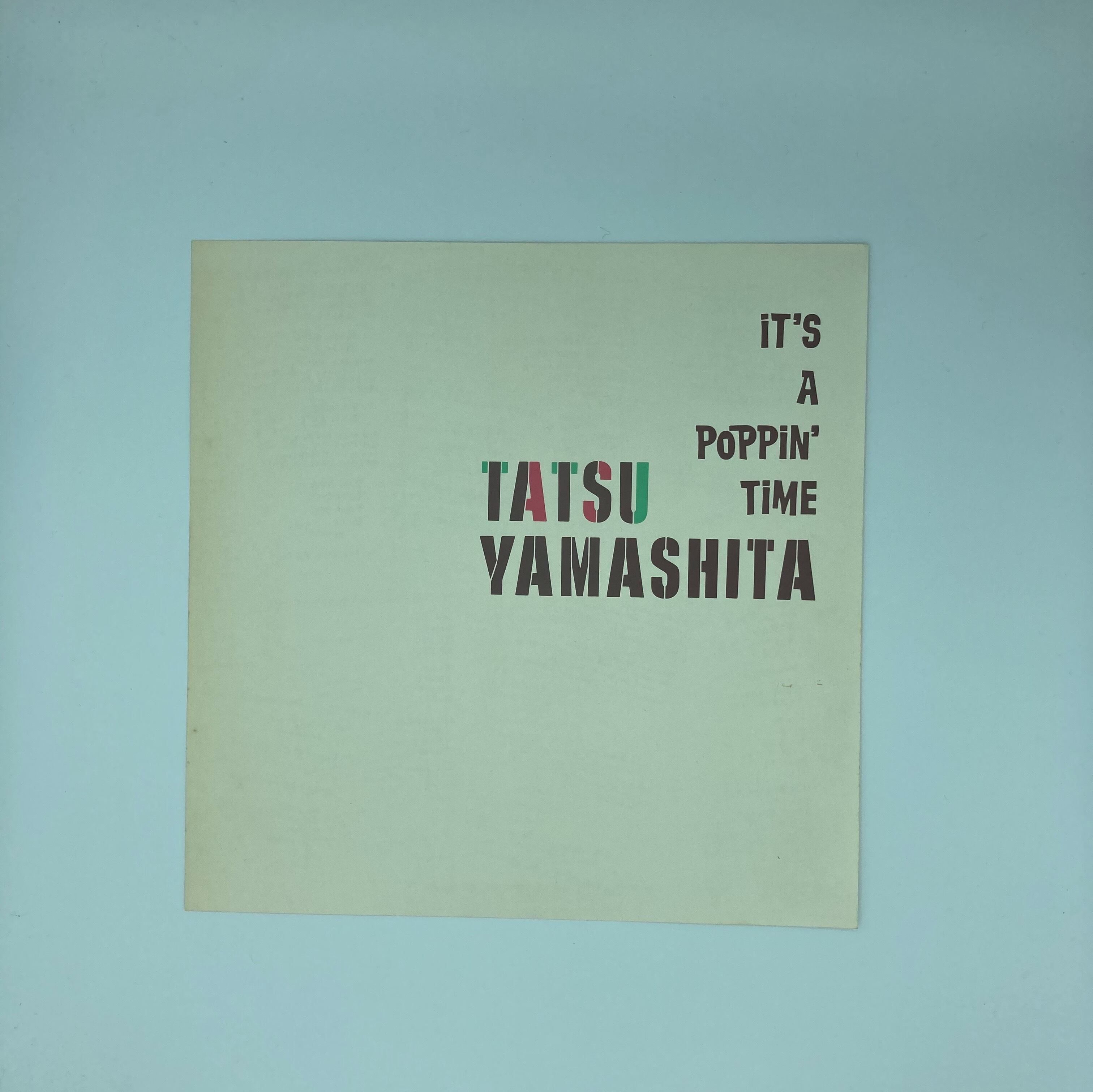山下達郎 IT'A POPPIN' TIME | HAPPYEND RECORDS&TAPES