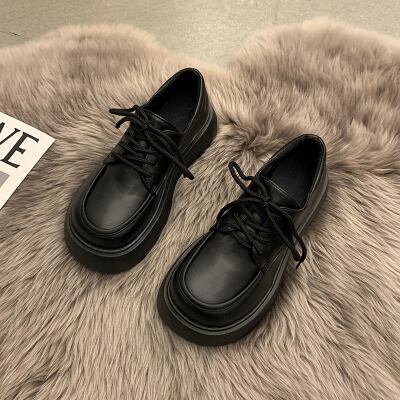 Jk風 ローファー 革靴 レディース 韓国ファッション フェミニン カジュアル 大人可愛い Luluca 韓国トレンドファッションluluca ルルカ