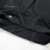 社交ダンス 衣装 スカート ブラック系 Muse 黒 無地 シンプル 練習 レッスン フリル 上品 伸縮 ストレッチ 透け感 かわいい ダンス衣装 イベント ステージ パーティー おしゃれ オールブラック