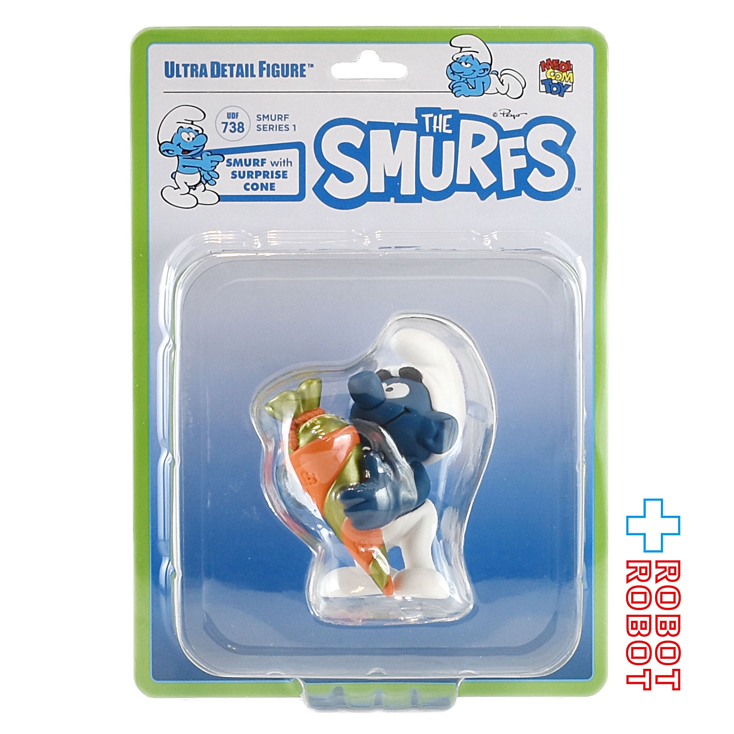 メディコム UDF スマーフ シリーズ1 SMURF with SURPRISE CONE 未開封