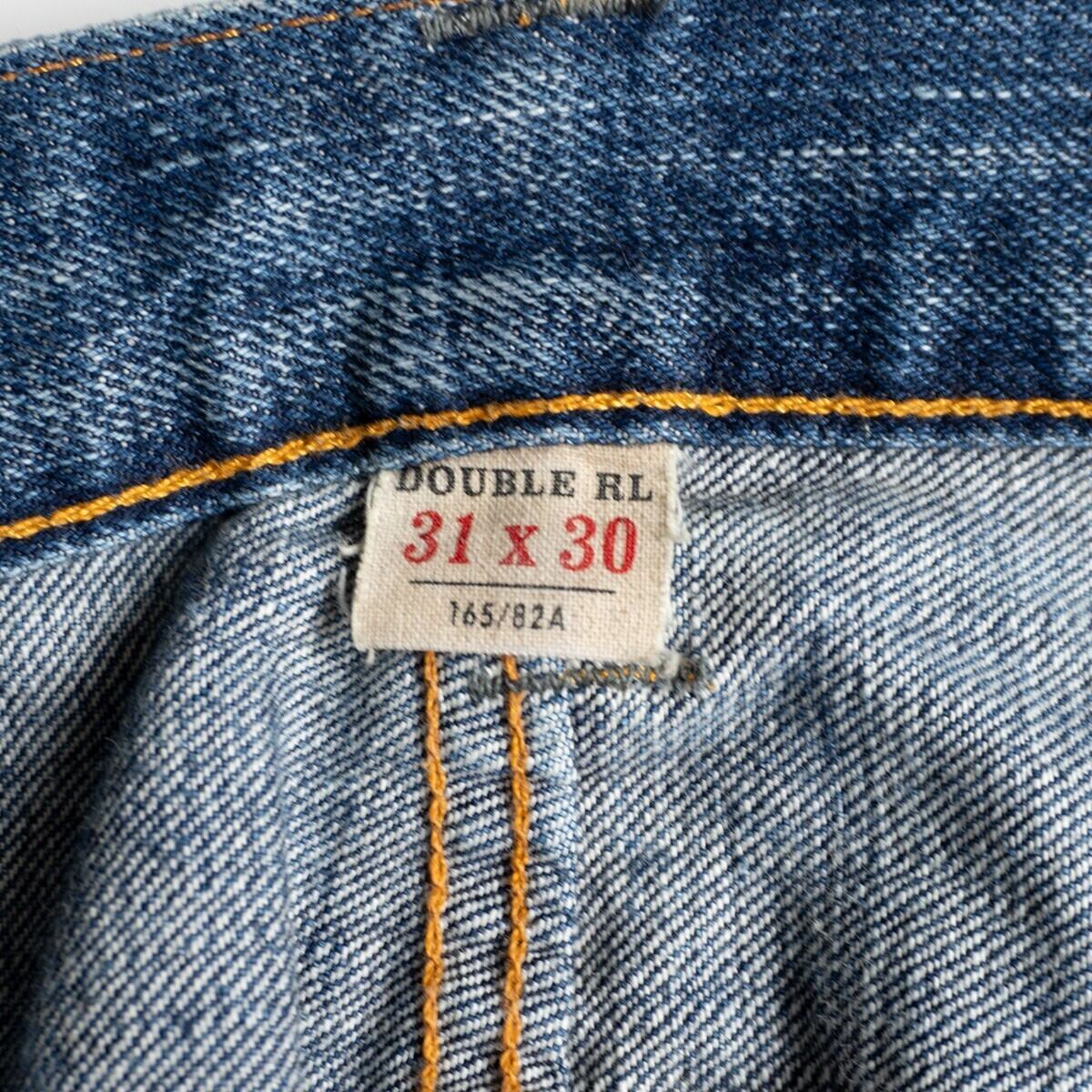 美品 RRL STRAIGHT LEG DENIM ダブルアールエル 31×30