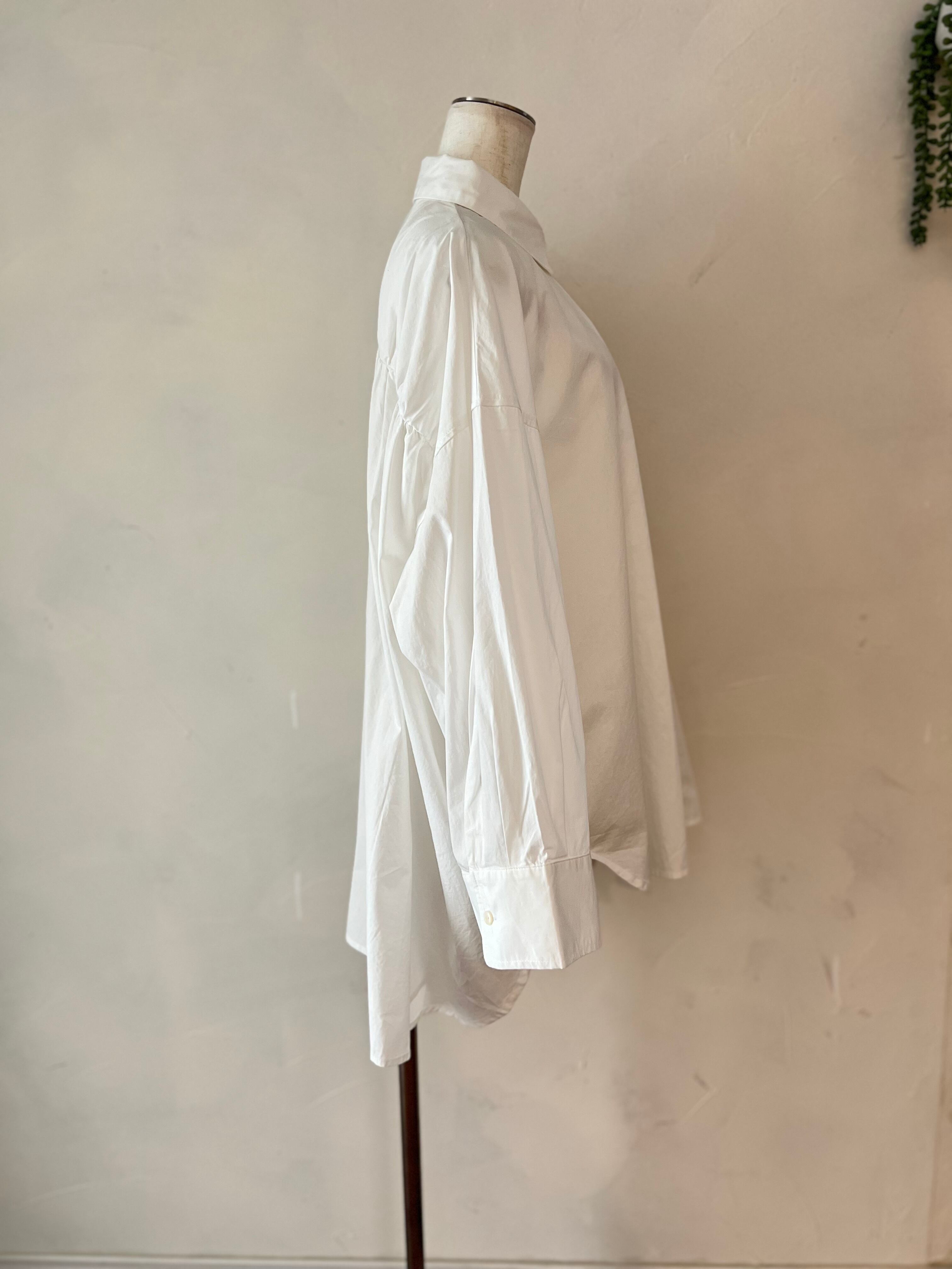 【SELECT】バックデザインギャザーシャツ 31-0161