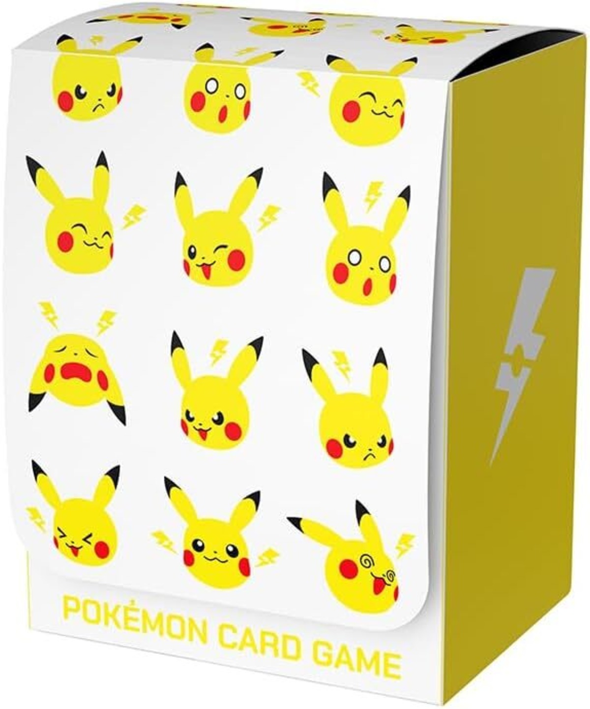 新品) ポケモンカードゲーム デッキケース「ピカチュウとかみなり 