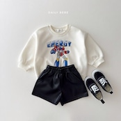 韓国子供服 / 26Autumn / 〖取寄〗DAILYBEBE / ロボットMTM / キッズ服 / ジュニア服 / 秋服 *XS~JL*