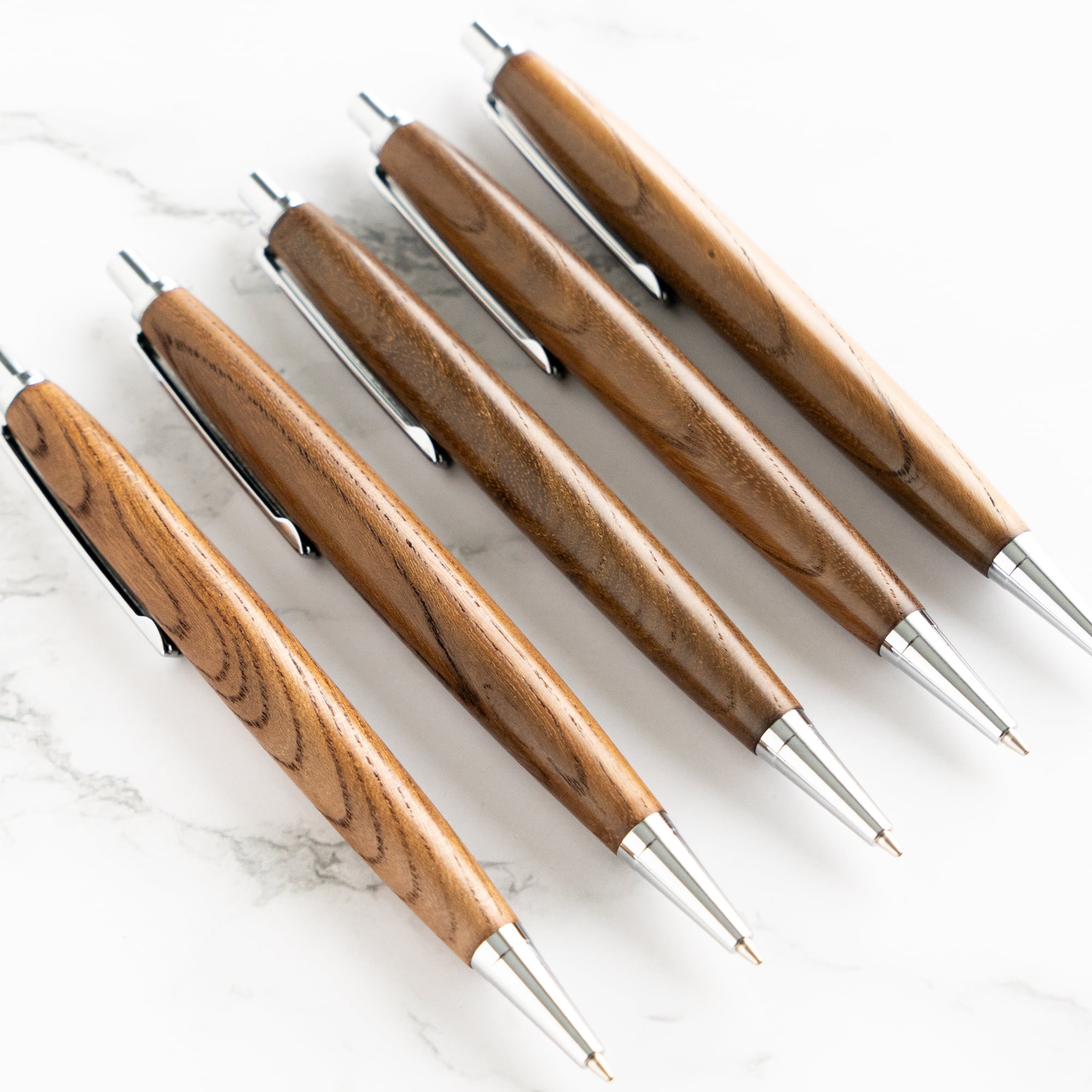 木軸シャーペン】神代けやき（神代欅）上杢 / 0.5mmシャープペンシル