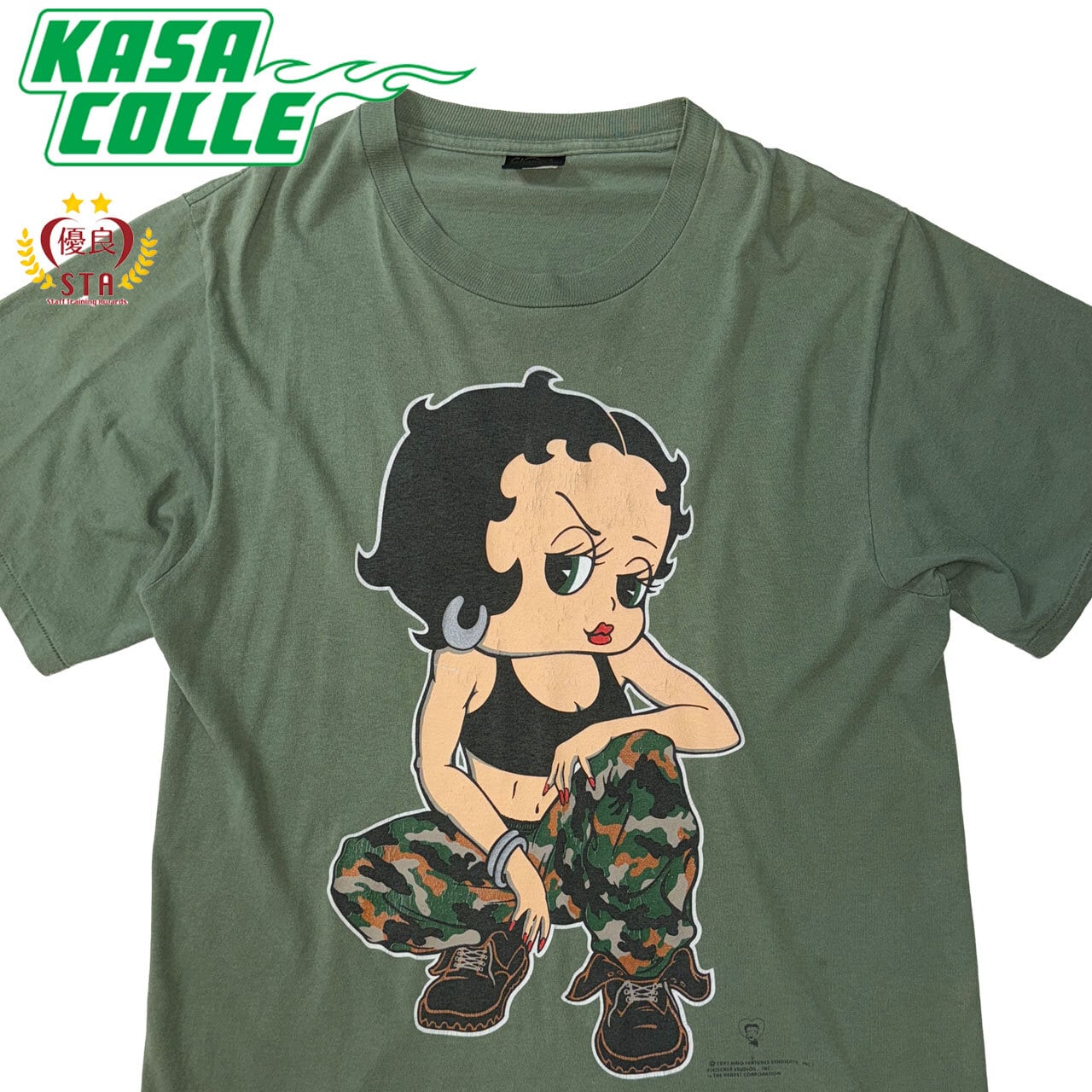 90s Changes BETTY BOOP ベティブー Tシャツ USA製 Betty Boop 