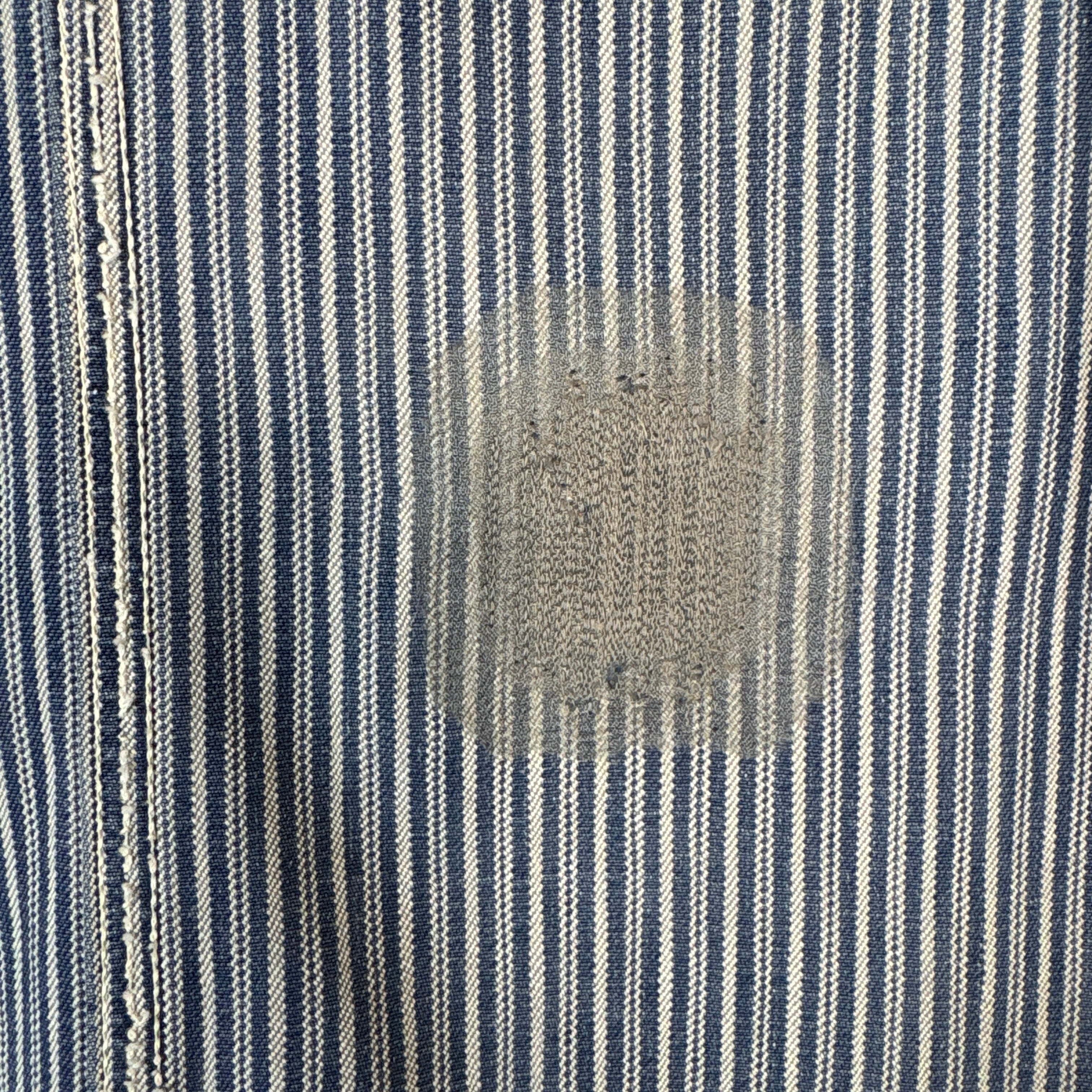 30s Anthony's BUCKHIDE チンストラップ ヒッコリー カバーオール
