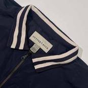 CUTTER & BUCK カッターアンドバック 裏メッシュ プルオーバー ジャケット ジャンパー XXL/ネイビー/大きいサイズ/メンズ/ゴルフ/ビンテージ