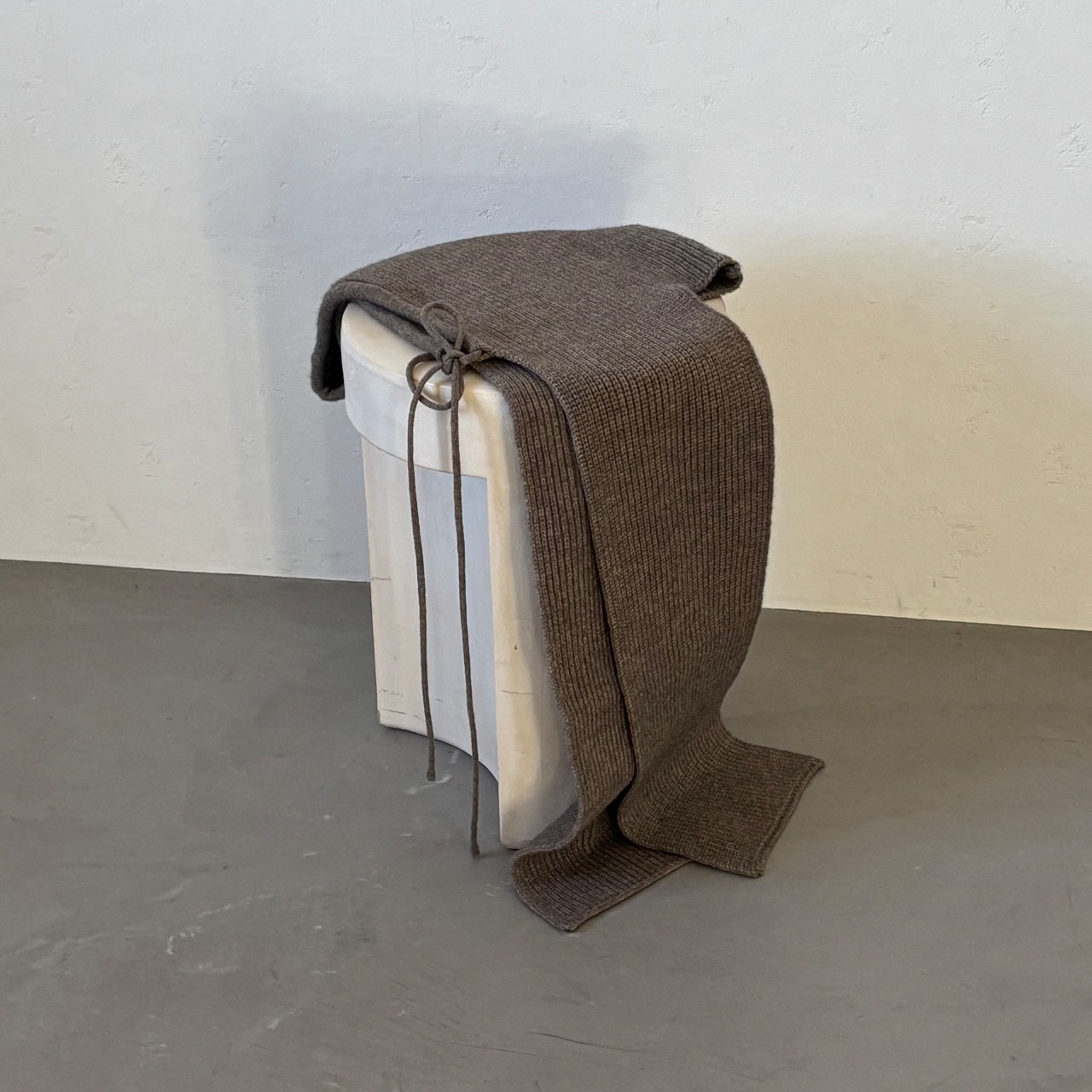 バラクラバフードマフラー/グレージュ