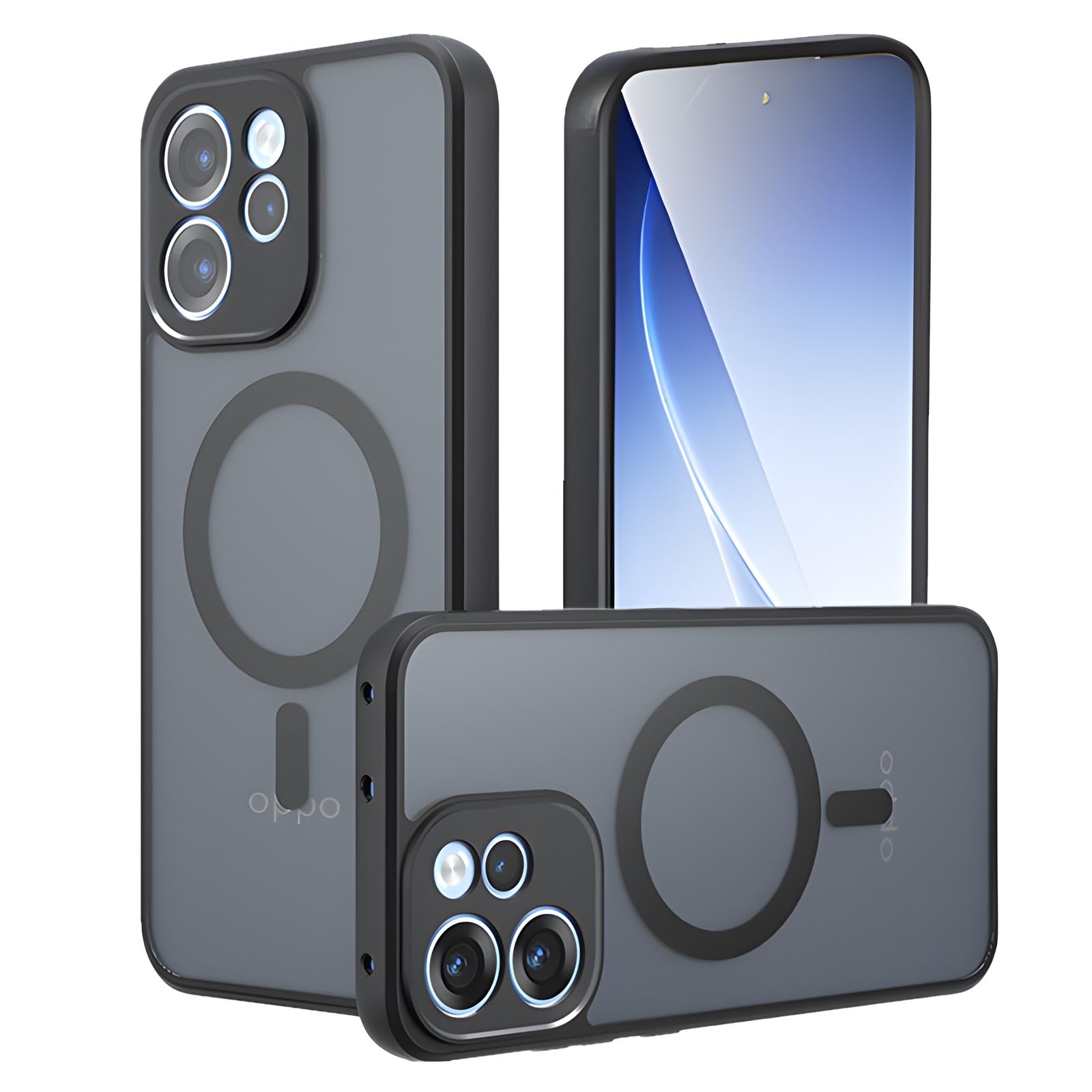 Voltup スマホケース OPPO Reno15 A 専用 マグネット搭載 車載ホルダー対応 軽量 耐衝撃