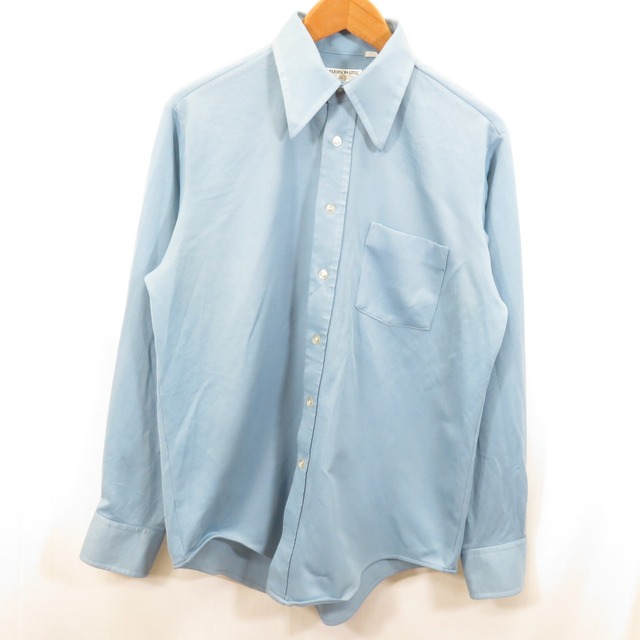 70s ANDERSON LITTLE USA製 ポリ ドレスシャツ size16-35/ヴィンテージ 古着 0801