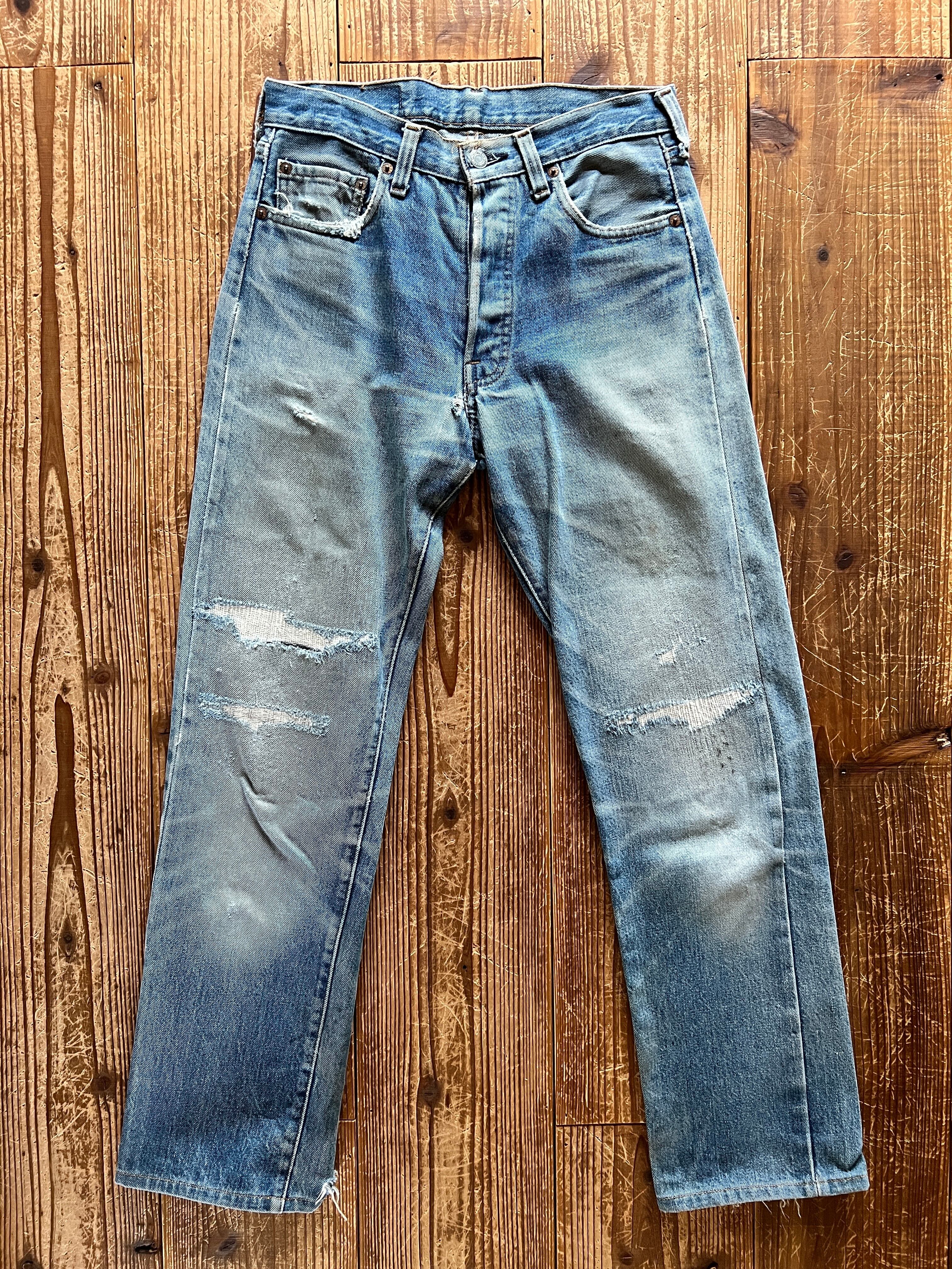 ジーンズ levi's 赤耳とは 80s Levi s 501 赤耳 32 31 リーバイス