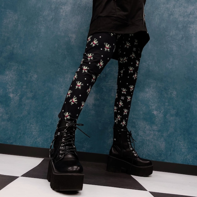 STRETCH LEGGINGS PANTS【ブル君】