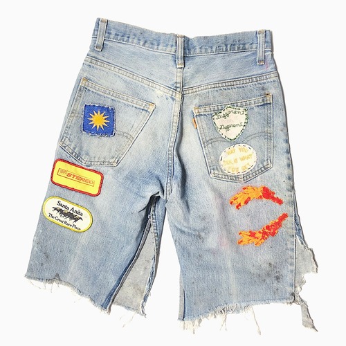 Vintage 70's【Levi's】Cut Off Denim Pants
