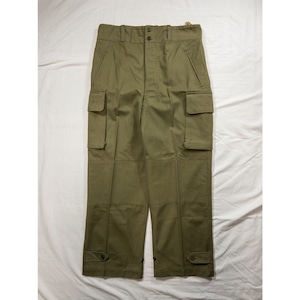 【1950s】"French Army" M47 Early Model Field Cargo Trousers Size 25, Deadstock!!