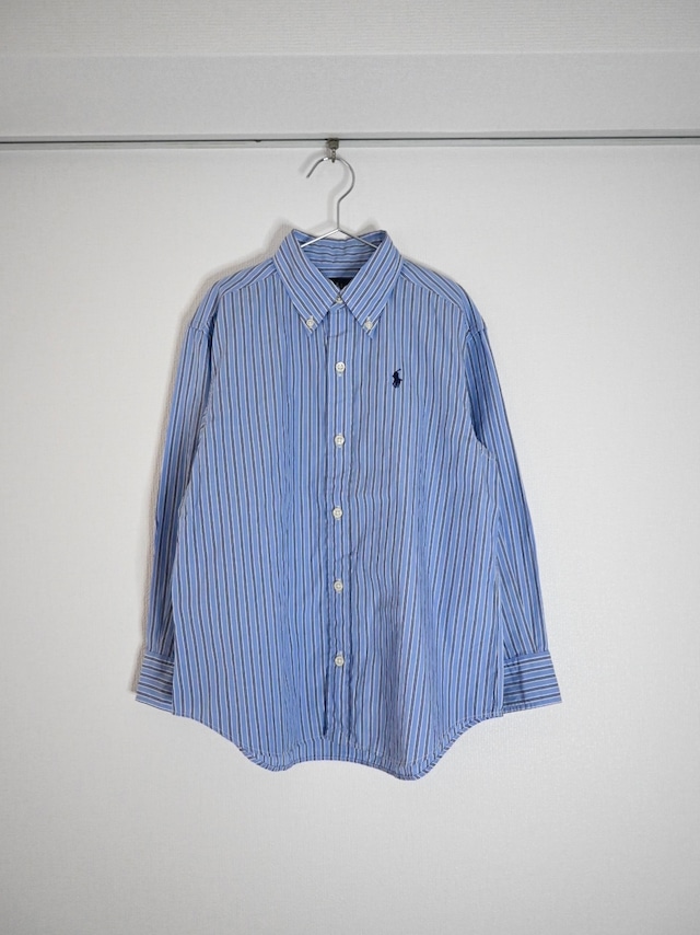 （KD413）130cm Ralph Lauren Stripe cotton Shirt