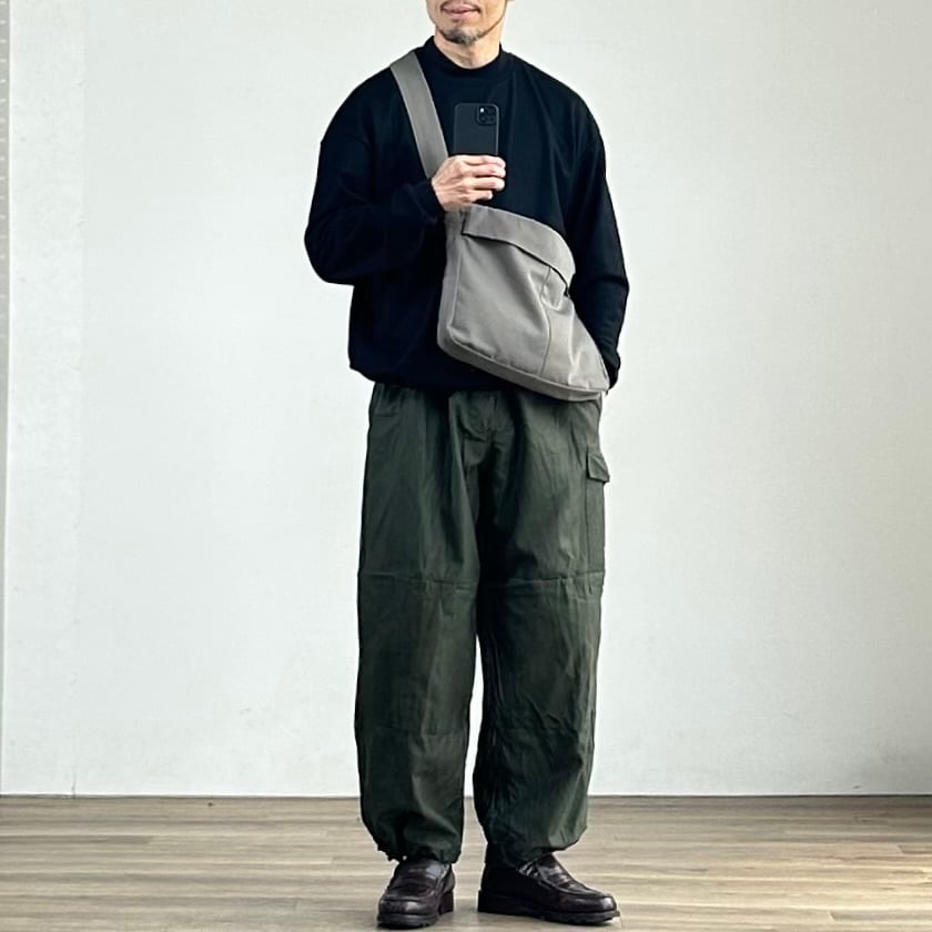 26SS》【STILL BY HAND】 NYLON SHOULDER BAG スティルバイハンド